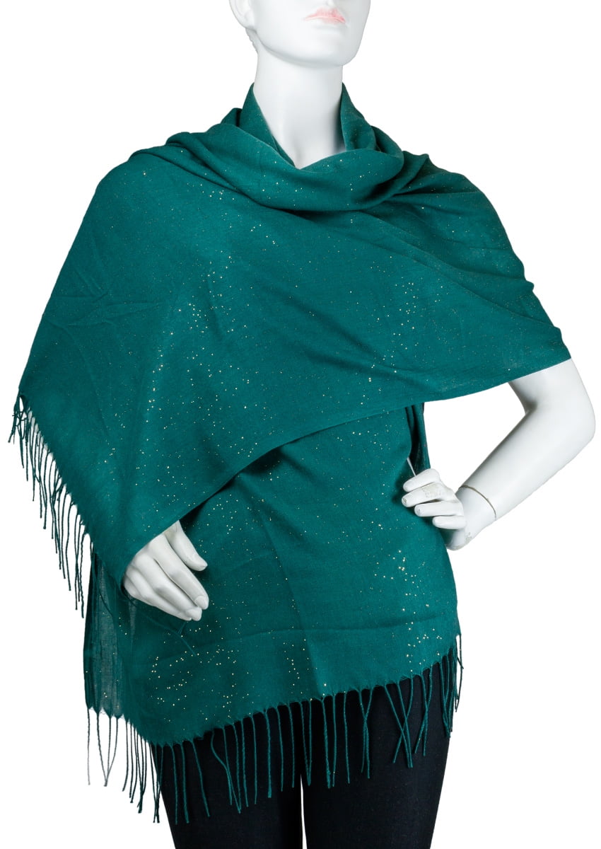 EFINNY 0-8T Fashion Baby Girls Soft Stretch Muslim Islamic Arab Scarf with Tassel Sequins Vintage Scarves