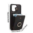 thumbnail image 3 of IPhone 16 Series Durable Flexible Cover Absorbent Bumper Frame Precise Cutouts Enhanced Grip Slim Fit Design Compatible with IPhone 16 / 16 Pro / 16 Pro Max, 3 of 8