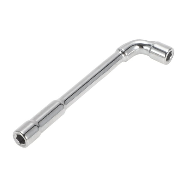 Llave de vaso única 1 pieza, extractor de llave de vaso de acero al carbono hexagonal para reparación de automóviles y motocicletas, 6mm x 11.7cm (IDxL)