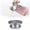 Silver, variant on Stainless Steel Water Pitcher Lid Replacement Durable Beverage Cover with Spouts for Glass and Carafes