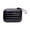 Black, variant on 1PC Mini Hard Shell Travel Case, Portable Carry-on Luggage Style Organizer Bag for Electronics, Cosmetics, or Accessories, Lightweight & Durable, 3.78" x 2.7" x 1.77",Gold