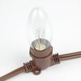 thumbnail image 6 of Novelty Lights E17 Intermediate Base 264 Bulbs Socket String Brown Wire 330 Feet (Bulbs Not Included), 6 of 9