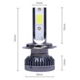 thumbnail image 2 of 2x H7 LED Headlight Bulb Kit High/Low Beam 8000K Super Blue 26000LM Light Bulb, 2 of 12