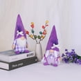 thumbnail image 3 of 2PCS Spring Gnome Decor Lavender Gnomes Decorations for Home Swedish Gnome Gifts for Women Handmade Purple Kitchen Decor Spring Summer Tier Tray Decor, 3 of 7