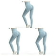 thumbnail image 1 of Minnieouse Pantalones elásticos de cintura alta para correr para mujer, pantalones deportivos hasta los tobillos para el hogar de verano, Type1 NO1, 1 of 6