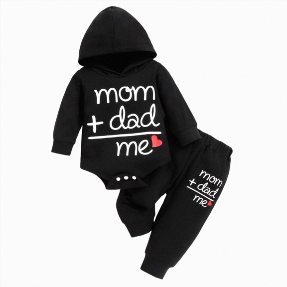 Paguaki Boy Outfits Winter Baby Boy Girl Clothes Romper Bodysuit Pants Set with Hat Coming Hospital Outfits 0 6 9 12 18 24 Months