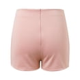 thumbnail image 4 of HAIJIE Women's Swim Shorts Summer Beach Lightweight Short Pants Short Pants Beach Shorts for Women Pleated Beach Vacation Clothes Short, 4 of 7