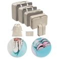 thumbnail image 3 of Juego organizador de viaje de 7 piezas: ¡cubos de embalaje para un viaje eficiente! Bolsa ordenada para zapatos, 3 of 9