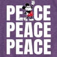 thumbnail image 3 of Mickey & Friends - Mickey Peace - Toddler And Youth Girls Short Sleeve Graphic T-Shirt, 3 of 5