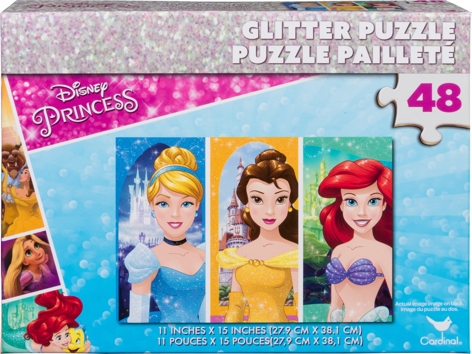4SGM Disney Assorted Princess Puzzle 9 x 10 48 Piece 47021 
