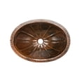 thumbnail image 5 of Premier Copper Products Bsp2_Lo19fsbdb 12" Copper Undermount Bathroom Sink With - Bronze, 5 of 6