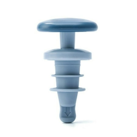 

Kitchen Decor Wine Bottle Stopper (2 Piece Set) Silica Gel Reusable Wine And Beverage Bottle Kitchen Gadgets