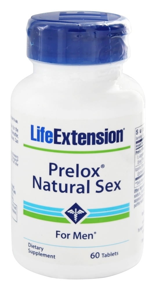 Life Extension Prelox Natural Sex For Men 60 Tablets 