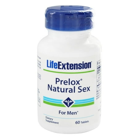 Life Extension - Prelox Natural Sex pour les hommes - 60 comprimés