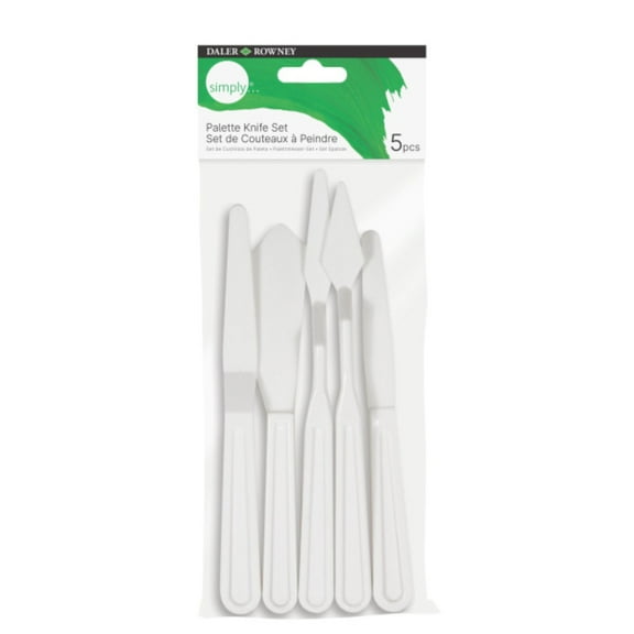 Daler-Rowney Simply Art Palette Knife Set, 5 Piece