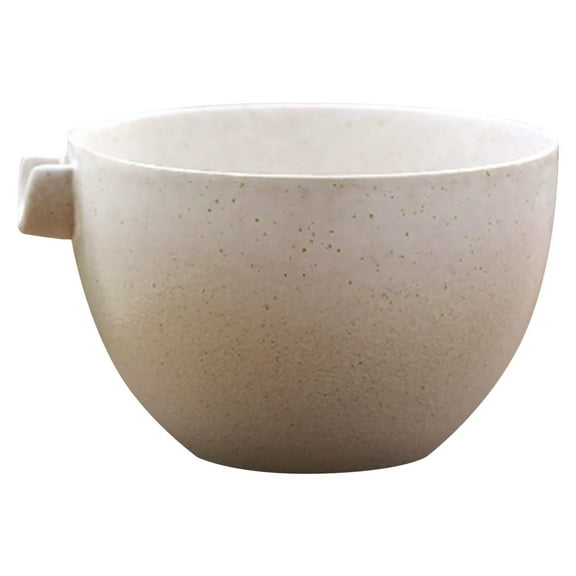 Matcha Tea Set, Japanese Ceramic Matcha Bowl Set | Set with Mouth Tea | White and Red Rice Tea | Grade | Hand Made Matcha Tools | for Tea, 1*Bowl