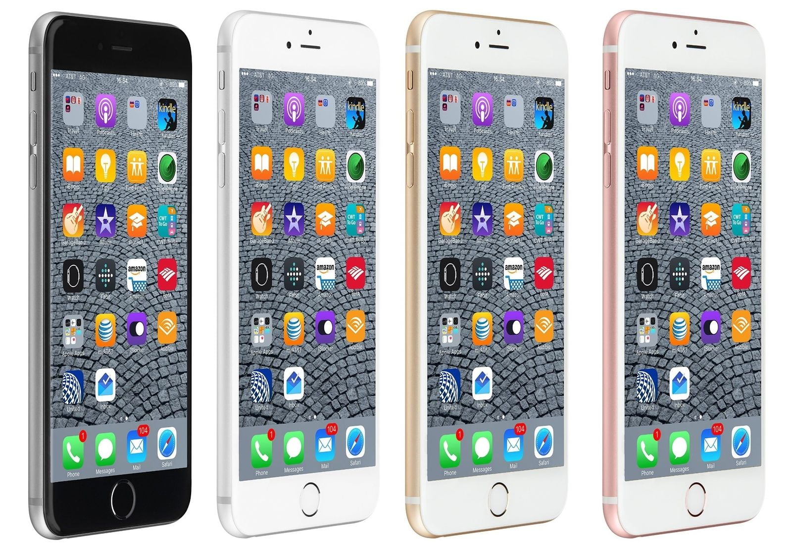 Refurbished Apple Iphone 6s Plus 64gb Silver T Mobile Walmart Com