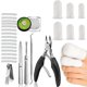 thumbnail image 1 of Ingrown Toenail Correction Kit, 50 Correctors, 5 Clippers, 6 Toe Protectors, 1 of 5