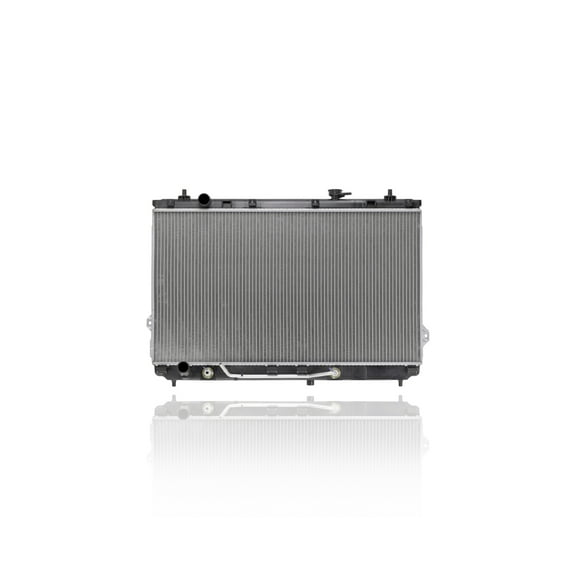 Radiator - Pacific Best Inc. Fit/For 13393 11-14 Kia Sedona 3.5L - With Transmission Oil Cooler, Plastic Tank Aluminum Core, 1-Row