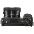 thumbnail image 6 of Sony ZV-E10 Vlogging Mirrorless Camera Kit with E PZ 16–50mm Lens (ILCZV-E10L/B)| 24.2 MP APS-C Sensor | 4K Video with 64GB Card, Card Reader, Case, Flex Tripod, Memory Card Wallet, Cleaning Kit, 6 of 8