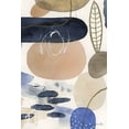 thumbnail image 2 of Horn, Laura 13x18 Gold Ornate Wood Framed with Double Matting Museum Art Print Titled - Leaves and Stones IV, 2 of 4
