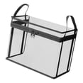 thumbnail image 2 of Bolsa de almacenamiento para animales de peluche, organizador de juguetes de peluche, portátil, de fácil visibilidad. Negro, 2 of 9