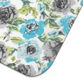thumbnail image 3 of Microfibre Drying Mat for Kitchen Rose Floral Pattern Dish Drying Drainer Mat Absorbent Pioneer Drying Mat Washing Up for Glass, Plate & Cup 18inch X 24inch, 3 of 5