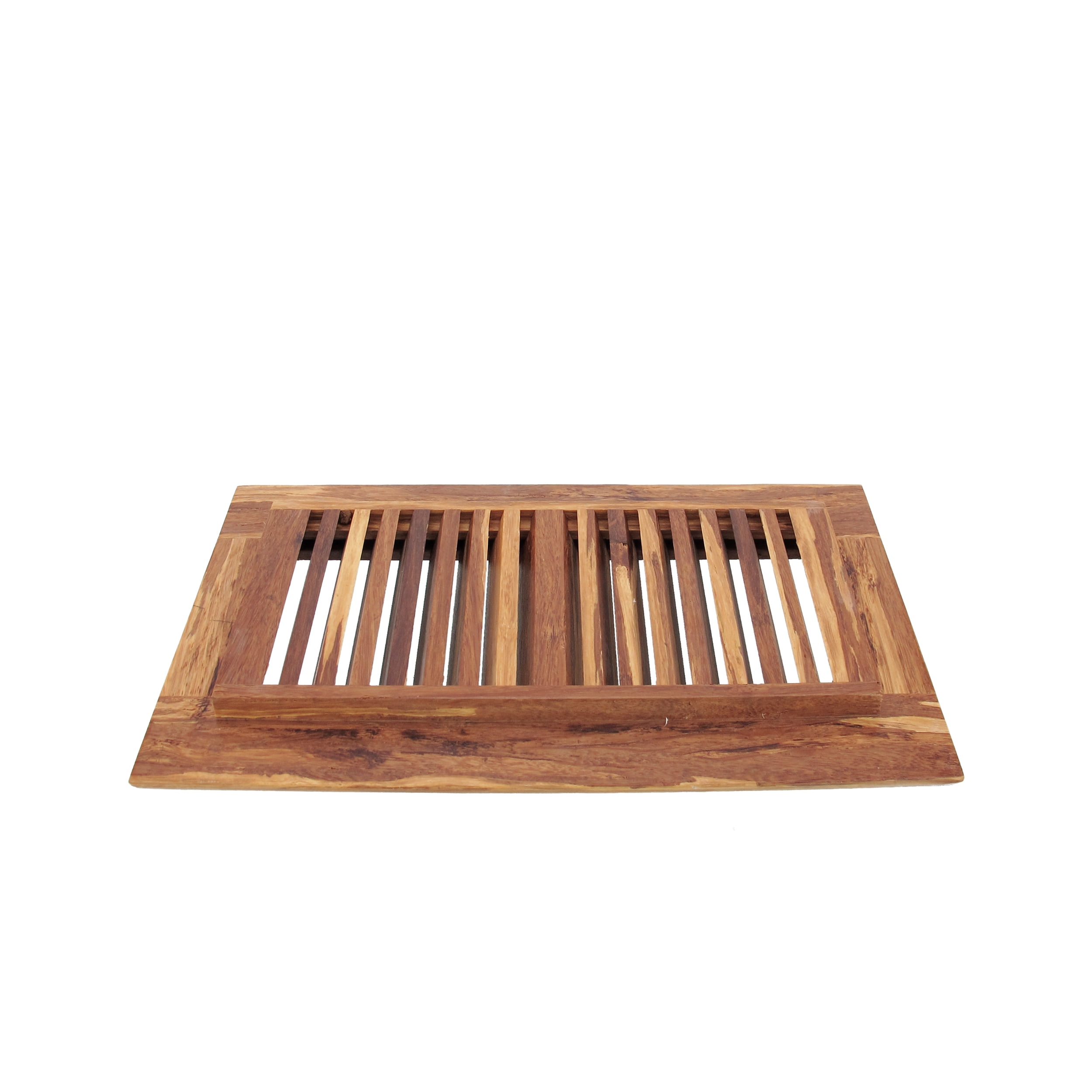 BambooMN 4" Inch x 9 7/8" Inch Strand Woven Bamboo Floor Register Air Vent Indent Cover - Tiger - 1 Cover