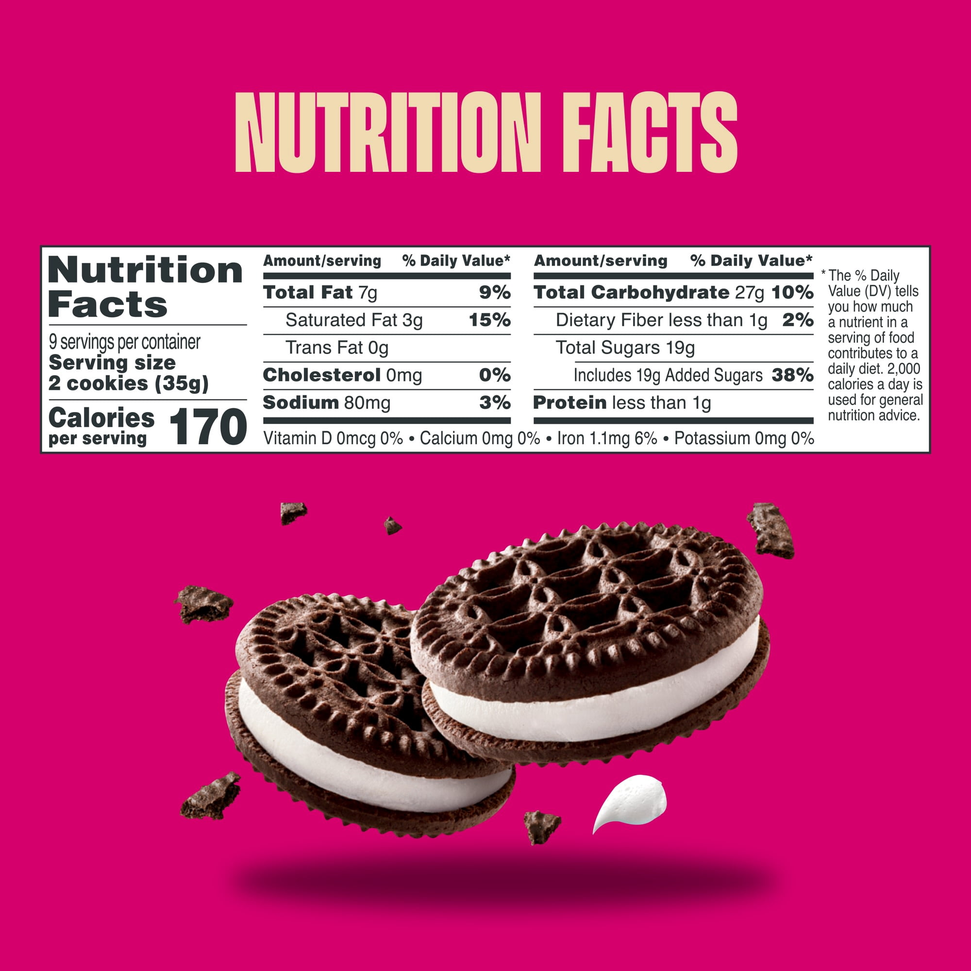 (3 pack) Glutino Gluten Free Super Stuffed Chocolate Vanilla Crème Flvrd Sandwich Cookies, 11.1 oz.