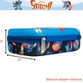 thumbnail image 3 of Set de estuches para lápices con diseños innovadores Disney Stitch con pegatinas, 3 of 8
