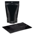 thumbnail image 2 of 100 pcs Black 6" x 9.5" Stand Up Food Pouch Ziplock Mylar Smell Proof Bags, 2 of 5