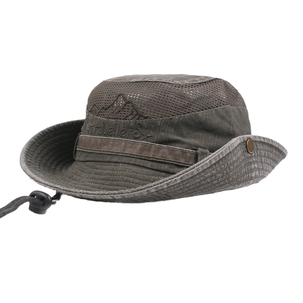 mens cotton bucket hat
