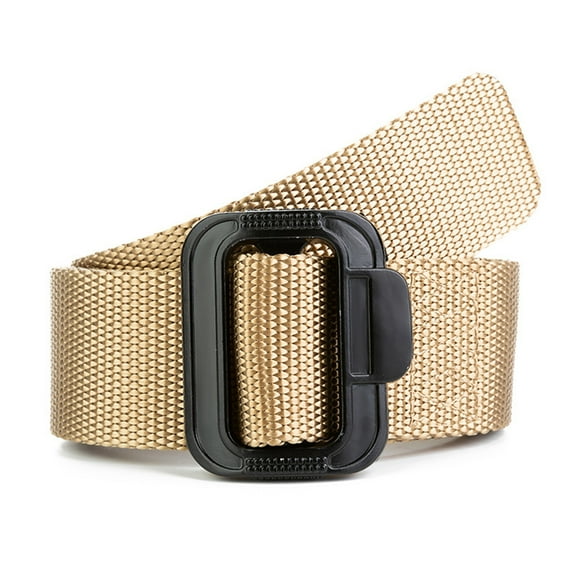 Belt Mens Adult Unisex Military Canvas Quick Release Buckle Outer Belt Men's Outdoor Training Belt Belt