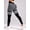 Black and Gray, variant on Seamless Workout Leggings for Women Scrunch Butt Lifting Leggings Booty High Waisted Yoga Pants