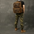 thumbnail image 2 of Crazy Horse Leather Backpack,Coffee, 2 of 2