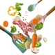 thumbnail image 3 of Cocina Herramientas de cocina Conjunto Silicona Madera Manejo Pincel de aceite Spaghetti Claw Hornear Hogar Cocina Accesorios Negro 12 piezas Sweethay HA028300-08, 3 of 7