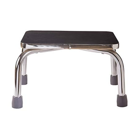 Bath Step Stool - Metal Foot Stool for Bathroom - Heavy Duty Steel, Non ...