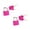 Hot Pink, variant on Guczhu Multicolor Small Luggage Locks with Keys, Metal Suitcase Locks for Travel, Backpack, Locker, Gym Lock, TSA Approved, 2 Pack, Keyed Alike, Green