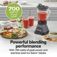thumbnail image 3 of Hamilton Beach Wave Crusher Blender with Blend-in Travel Jar 58161JC, 3 of 8