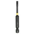 thumbnail image 1 of Uxcell SL4 Slotted Impact Screwdriver Bits 1/4" Hex Shank 2.8" Long Magnetic Bit, 1 of 7