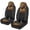 Brown Bear, variant on Uorisanigo Cow Print Car Seat Covers 2 Pcs Stretch Polyester Fabric Cover Waterproof Car Seat Cover Easy Installation Universal Size Fit for Most Cars SUVs Trucks Vans