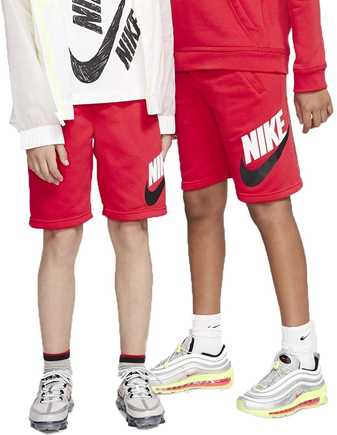 Nike Boys Sports Wear Club HBR Short FT CK0509-657 Size XL - Walmart.com