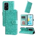thumbnail image 1 of Funda tipo cartera GANGXUN para Honor 200 Lite 5G , diseño girasol, cuero PU, soporte, cierre magnético, tarjetero, 1 of 5
