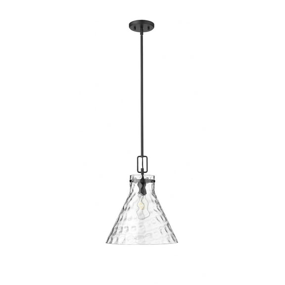 Millennium Lighting Barlon 1 Light Pendant Fixture 12.8 Inch - Matte Black