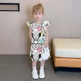thumbnail image 4 of LOVZFMLL Robe Décontractée d'Été à Bretelles Robes de Tennis avec Poches pour Enfant, 4 of 9