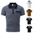 thumbnail image 5 of zfhfof Mens Polo Shirts Summer Short Sleeve Outdoor Golf Sports Shirts Slim Casual Business Work Shirt with Pocket, 5 of 5