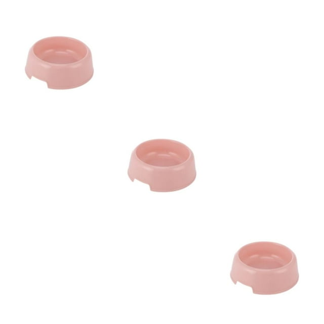 VONKY Long-lasting Dog Bowl Reliable Choice For Active Dogs Durable And Long-lasting pink 3Set