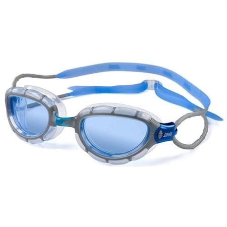 Zoggs Predator Silver-Blue Swimming Goggles