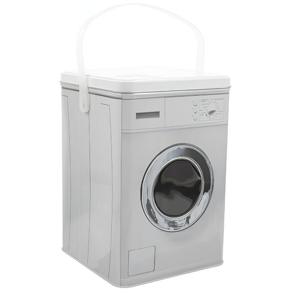 ACDANC Washing Machine Shaped Laundry Powder Box Laundry Powder Detergents Container Washing Powder Storage Holder