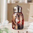 thumbnail image 5 of Retro Peacock Vacuum Cup Stainless Steel Double-layer Vacuum Water Bottle X1, 5 of 5